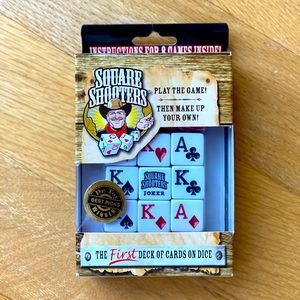 Square Shooters Dice Game BRAND NEW